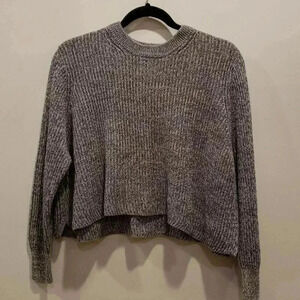 COTTON ON knit  Cropped Grey Sweater Size S